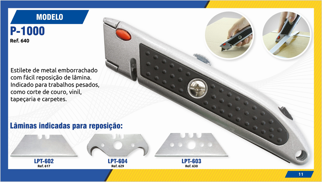 Estilete Modelo P1000