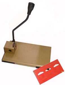 Perfurador De Cartelas Manual Modelo Skin