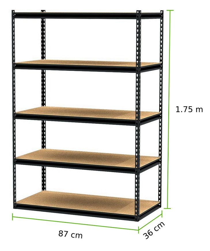 Estante Ajustável - 5 Prateleiras G